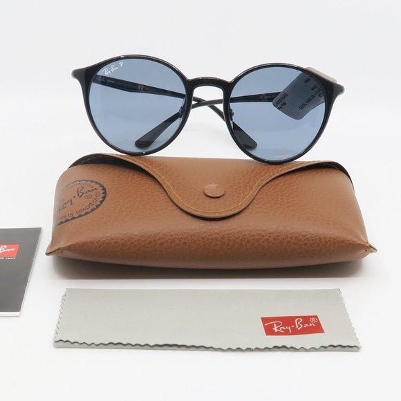 Ray-Ban Other - RB 4336-CH 601/BA Ray-Ban Chromance Black/Blue Sunglasses with case.